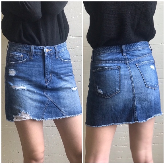 Flying Monkey Dresses & Skirts - Flying Monkey Denim Jeans Mini Skirtsz 26